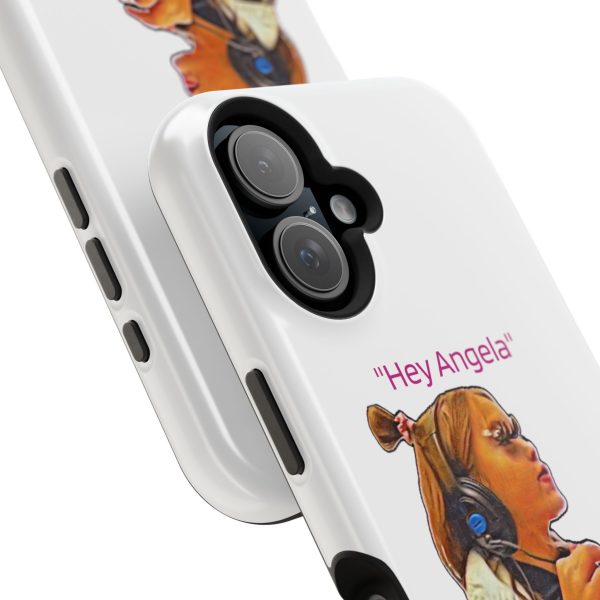 "Hey Angela" Magnetic Tough Cases - White Background - Image 99