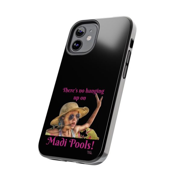 Madi Pools - Tough Phone Cases - Black Background - Image 15