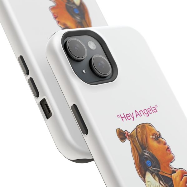 "Hey Angela" Magnetic Tough Cases - White Background - Image 86