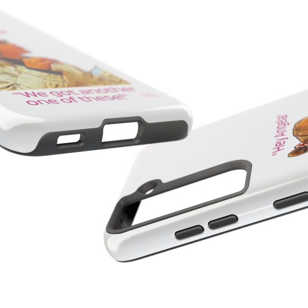 "Hey Angela" - Tough Phone Cases - White Background - Image 27