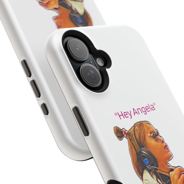 "Hey Angela" Magnetic Tough Cases - White Background - Image 111