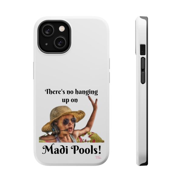 Madi Pools - Magnetic Tough Cases - Black Background