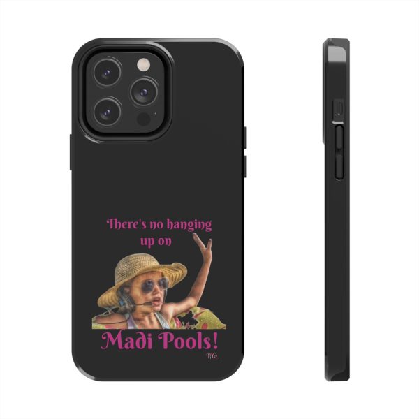 Madi Pools - Tough Phone Cases - Black Background - Image 57