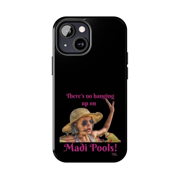Madi Pools - Tough Phone Cases - Black Background - Image 34